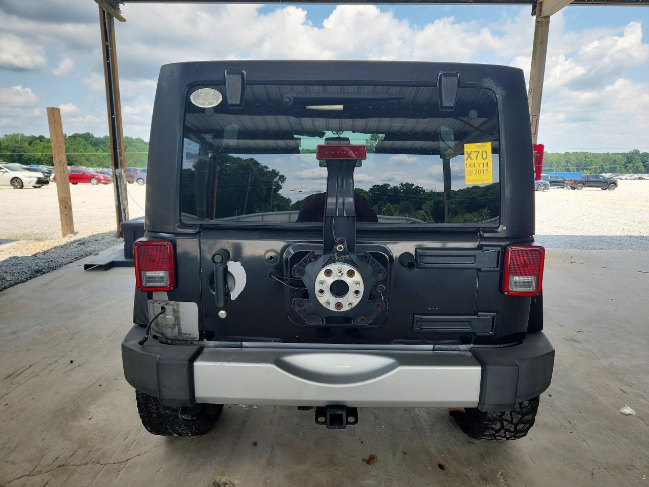 2015 Jeep Wrangler Unlimited Sahara Black vin: 1C4BJWEG2FL524143