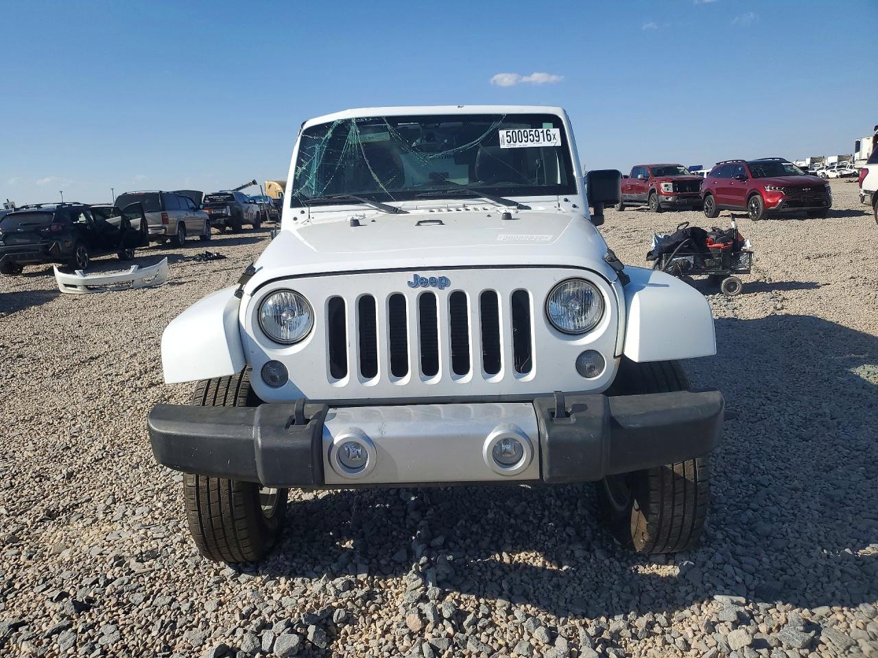 2015 Jeep Wrangler Unlimited Sahara Белый vin: 1C4BJWEG2FL630933