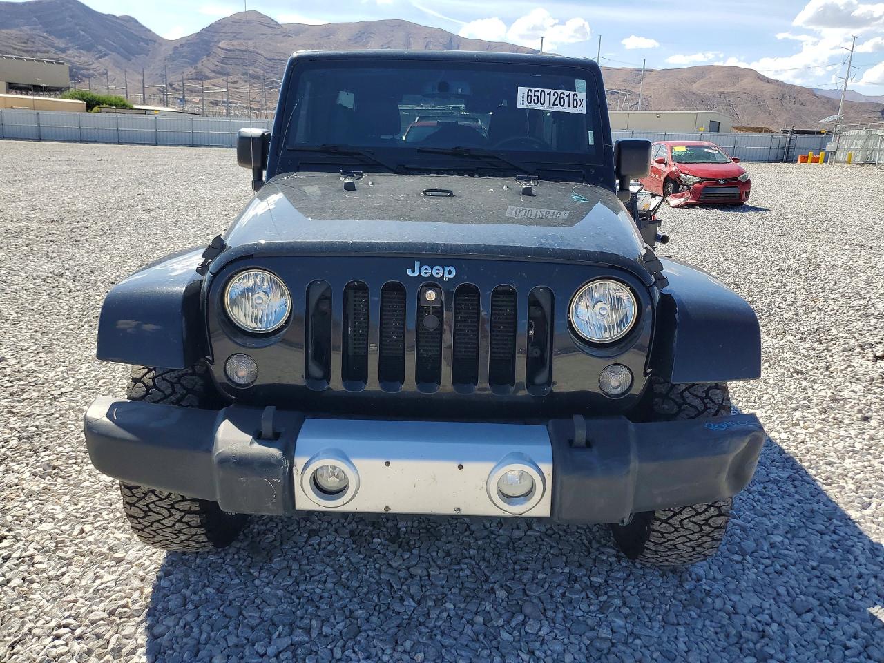 2015 Jeep Wrangler Unlimited Sahara Black vin: 1C4BJWEG2FL651152