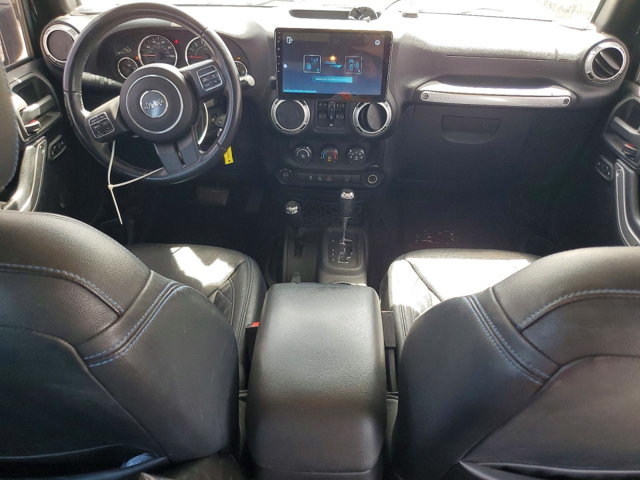 2015 Jeep Wrangler Unlimited Sahara Black vin: 1C4BJWEG2FL651152