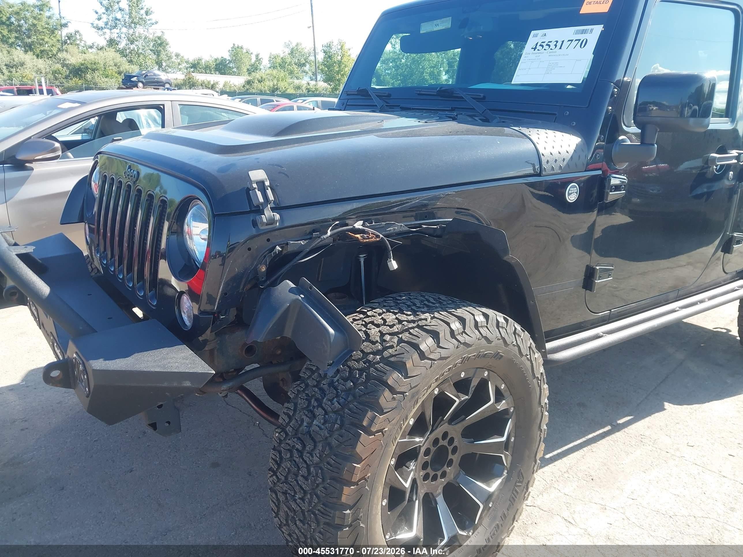 2015 Jeep Wrangler Unlimited Altitude Black vin: 1C4BJWEG2FL764762