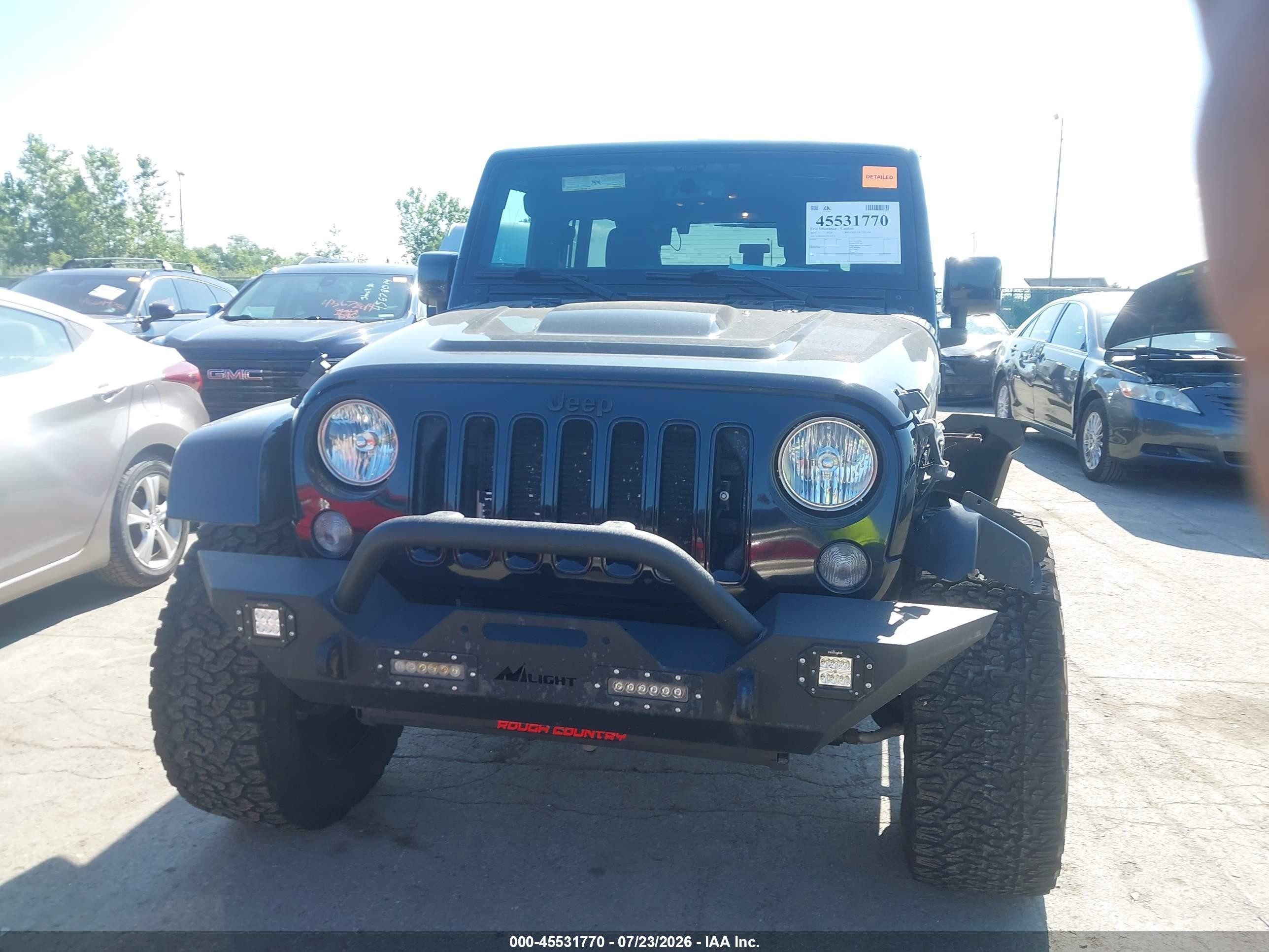 2015 Jeep Wrangler Unlimited Altitude Black vin: 1C4BJWEG2FL764762
