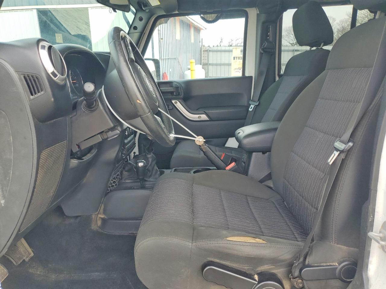2012 Jeep Wrangler Unlimited Sahara Белый vin: 1C4BJWEG3CL277680