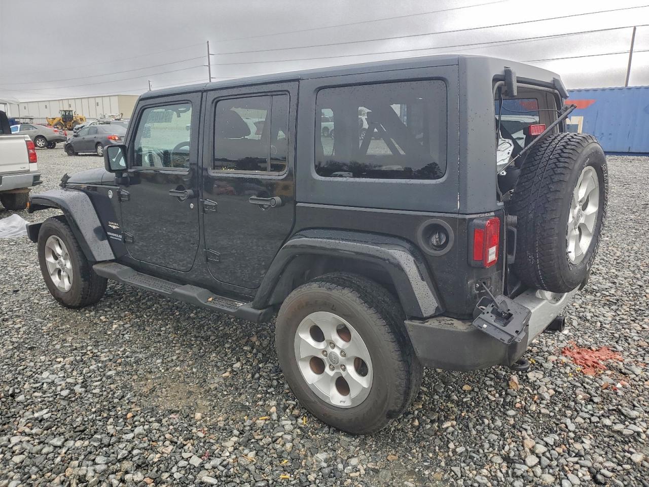2013 Jeep Wrangler Unlimited Sahara Black vin: 1C4BJWEG3DL538646