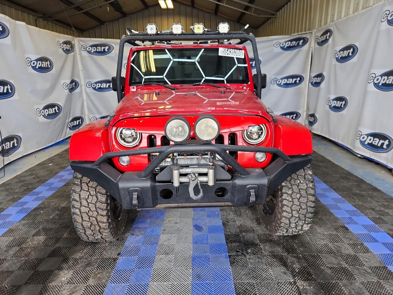 2014 Jeep Wrangler Unlimited Sahara Красный vin: 1C4BJWEG3EL257965