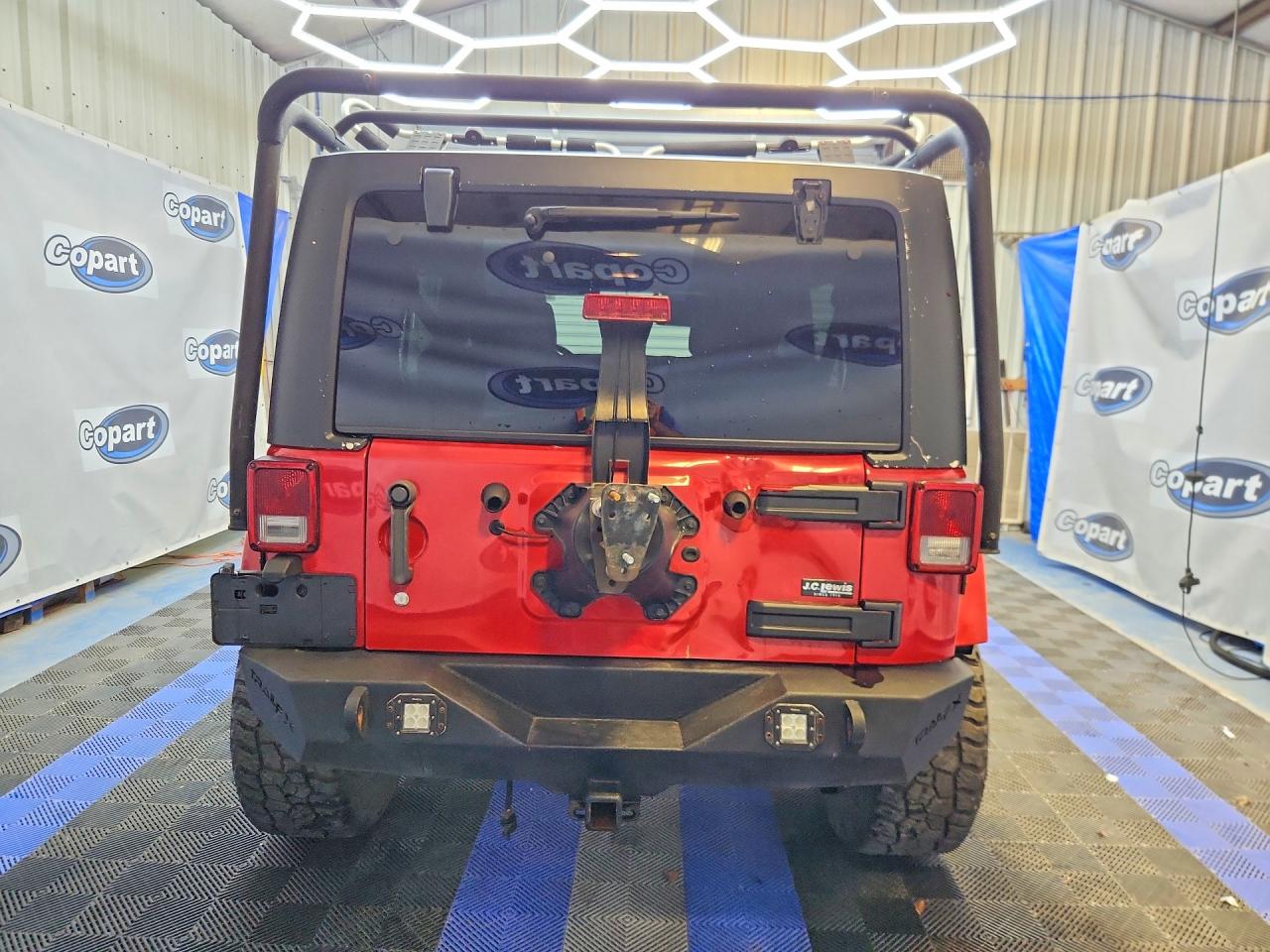 2014 Jeep Wrangler Unlimited Sahara Красный vin: 1C4BJWEG3EL257965