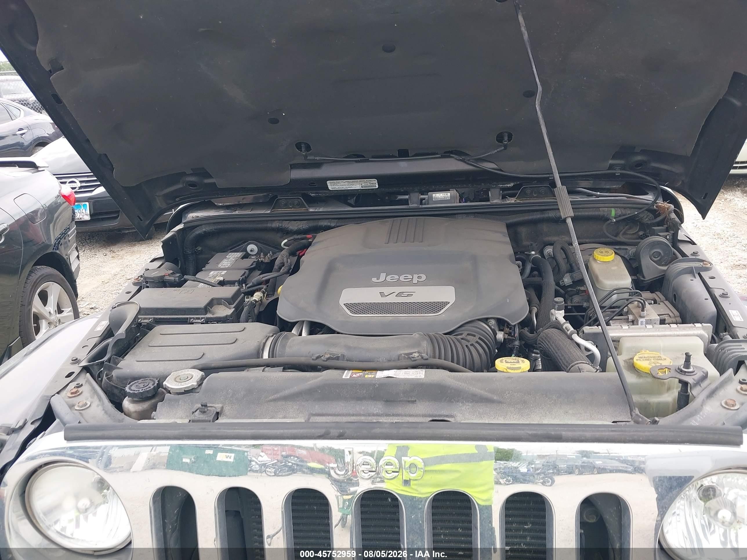 2014 Jeep Wrangler Unlimited Sahara Black vin: 1C4BJWEG3EL302340