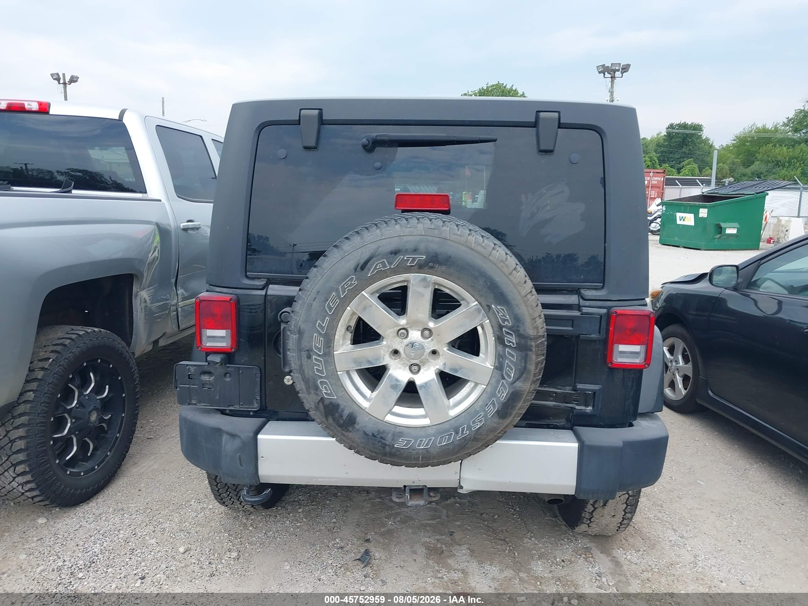 2014 Jeep Wrangler Unlimited Sahara Black vin: 1C4BJWEG3EL302340
