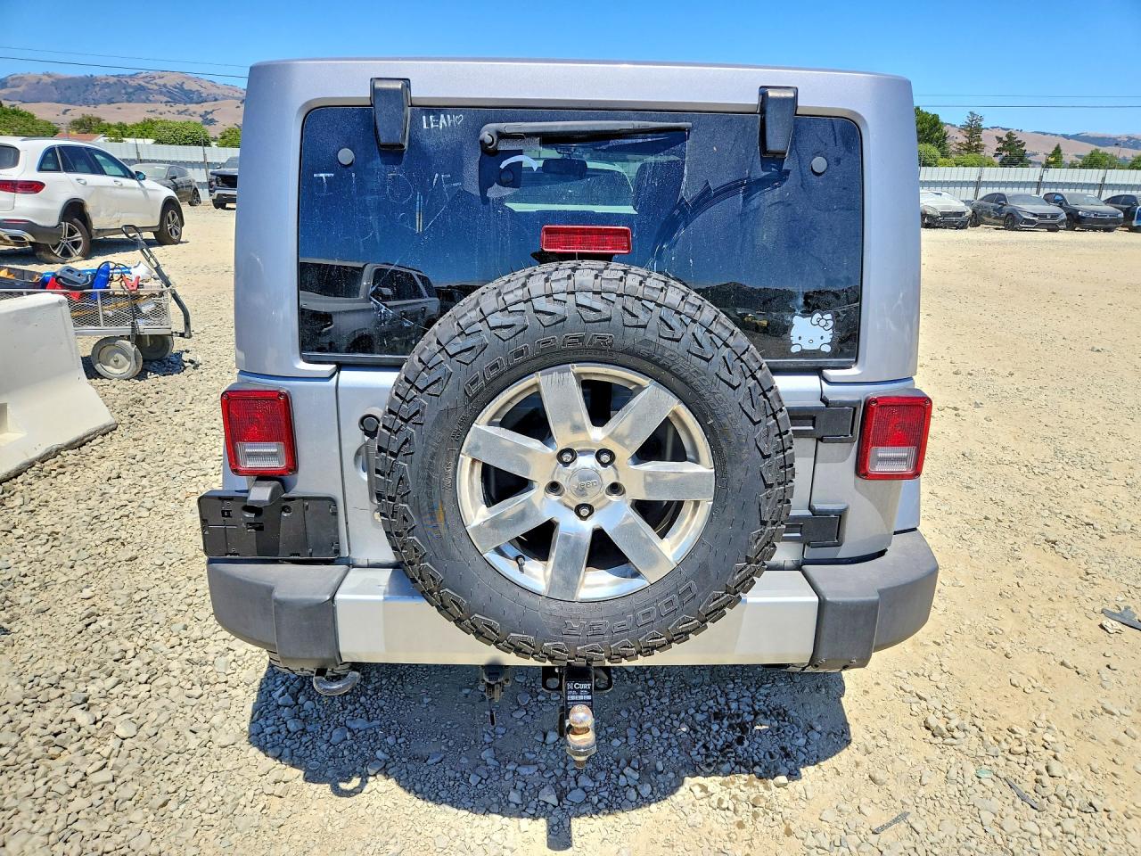 2015 Jeep Wrangler Unlimited Sahara Silver vin: 1C4BJWEG3FL578616