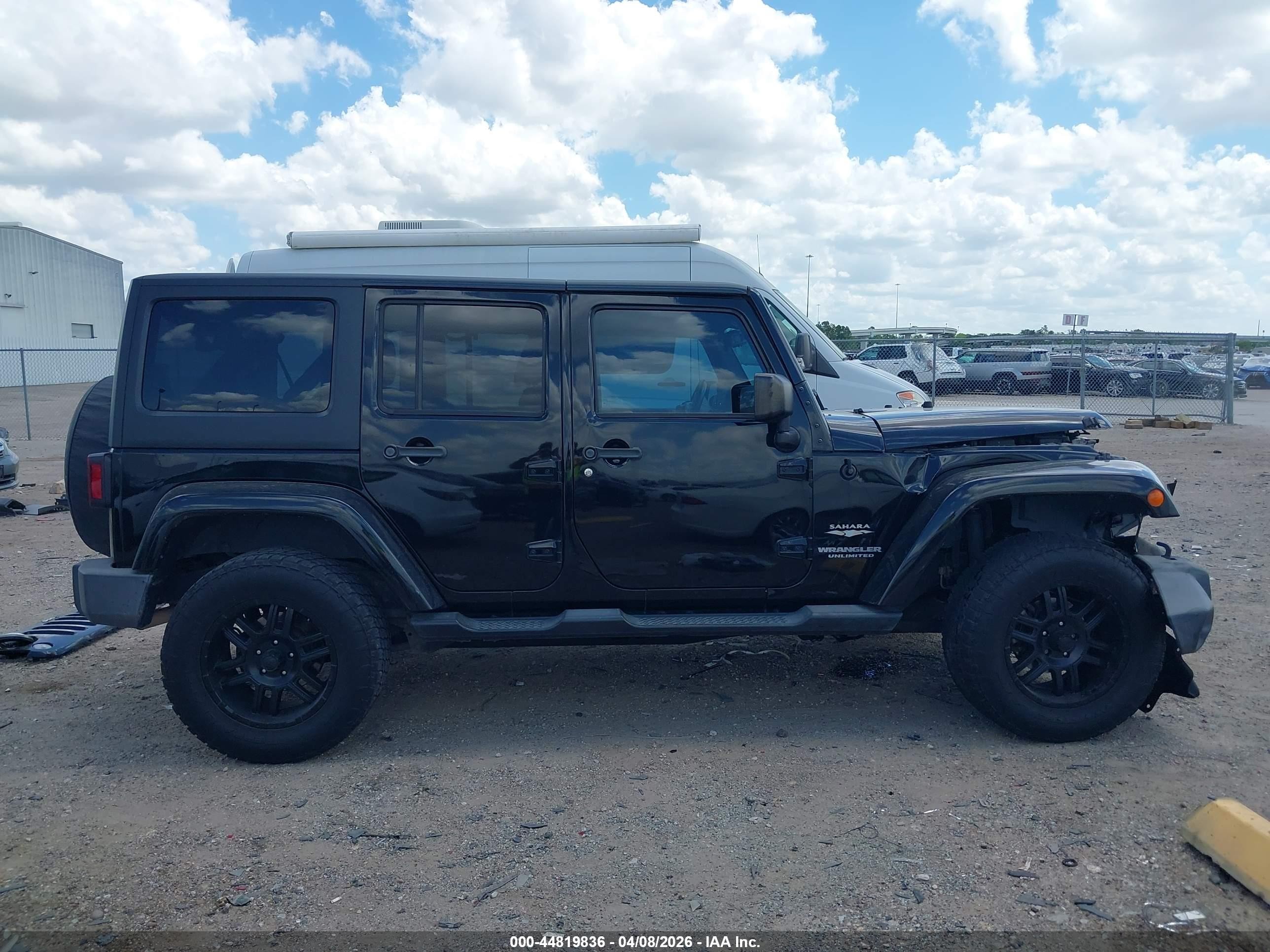 2015 Jeep Wrangler Unlimited Sahara Black vin: 1C4BJWEG3FL592452