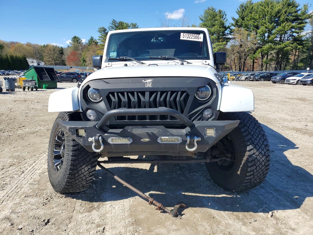 2015 Jeep Wrangler Unlimited Sahara Белый vin: 1C4BJWEG3FL646770
