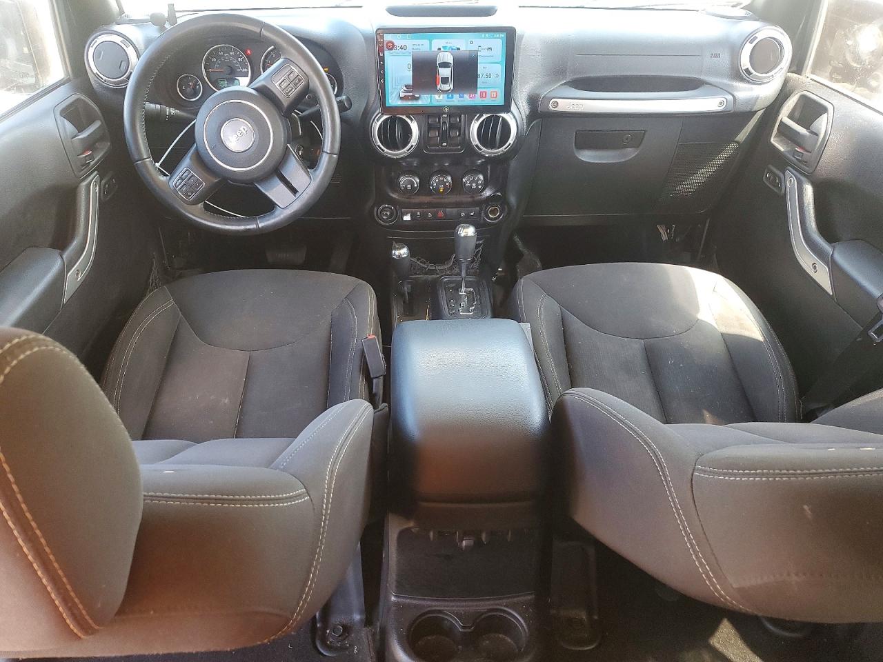 2015 Jeep Wrangler Unlimited Sahara Black vin: 1C4BJWEG3FL771364