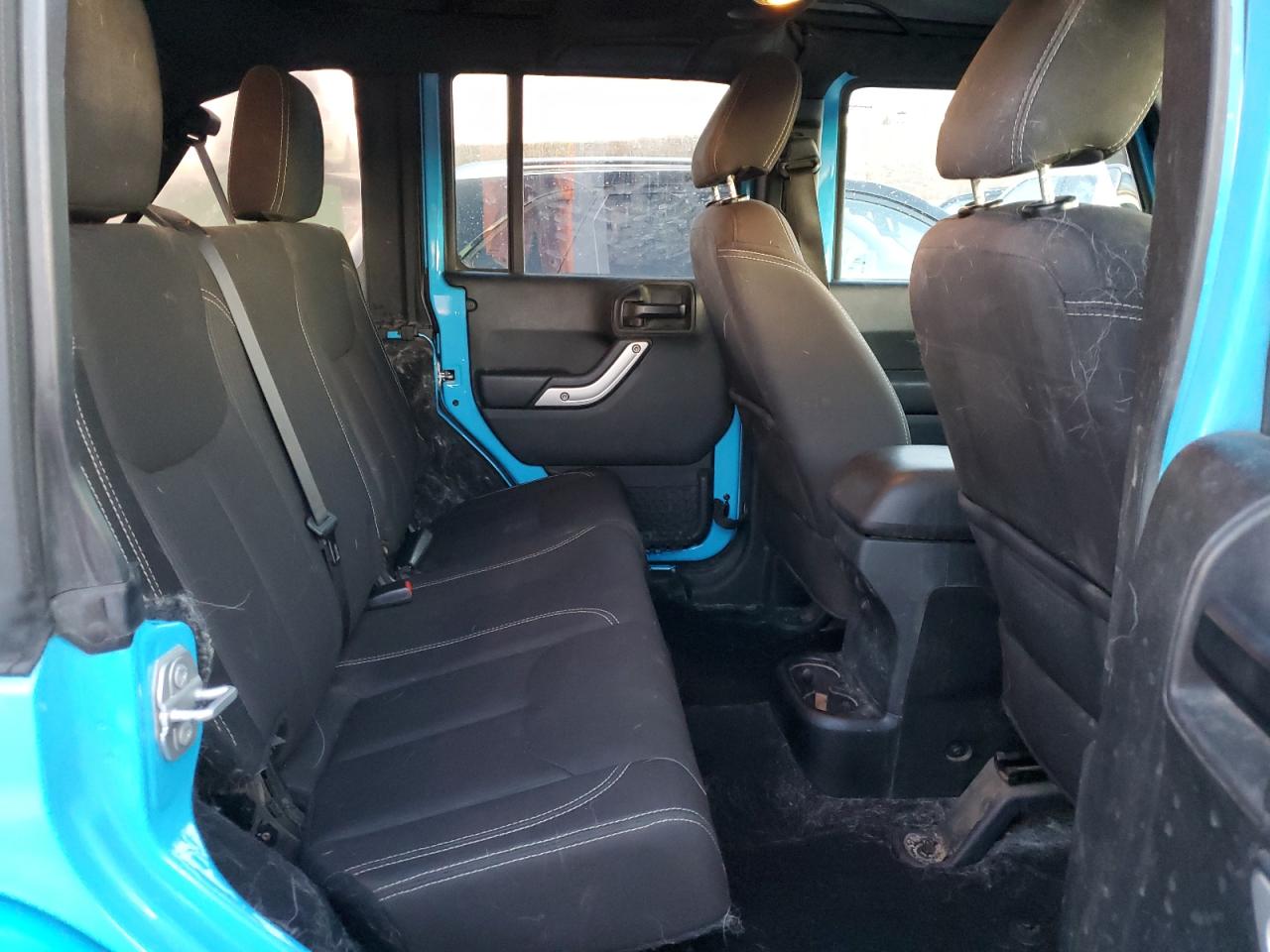 2018 Jeep Wrangler Unlimited Sahara Синий vin: 1C4BJWEG3JL918839