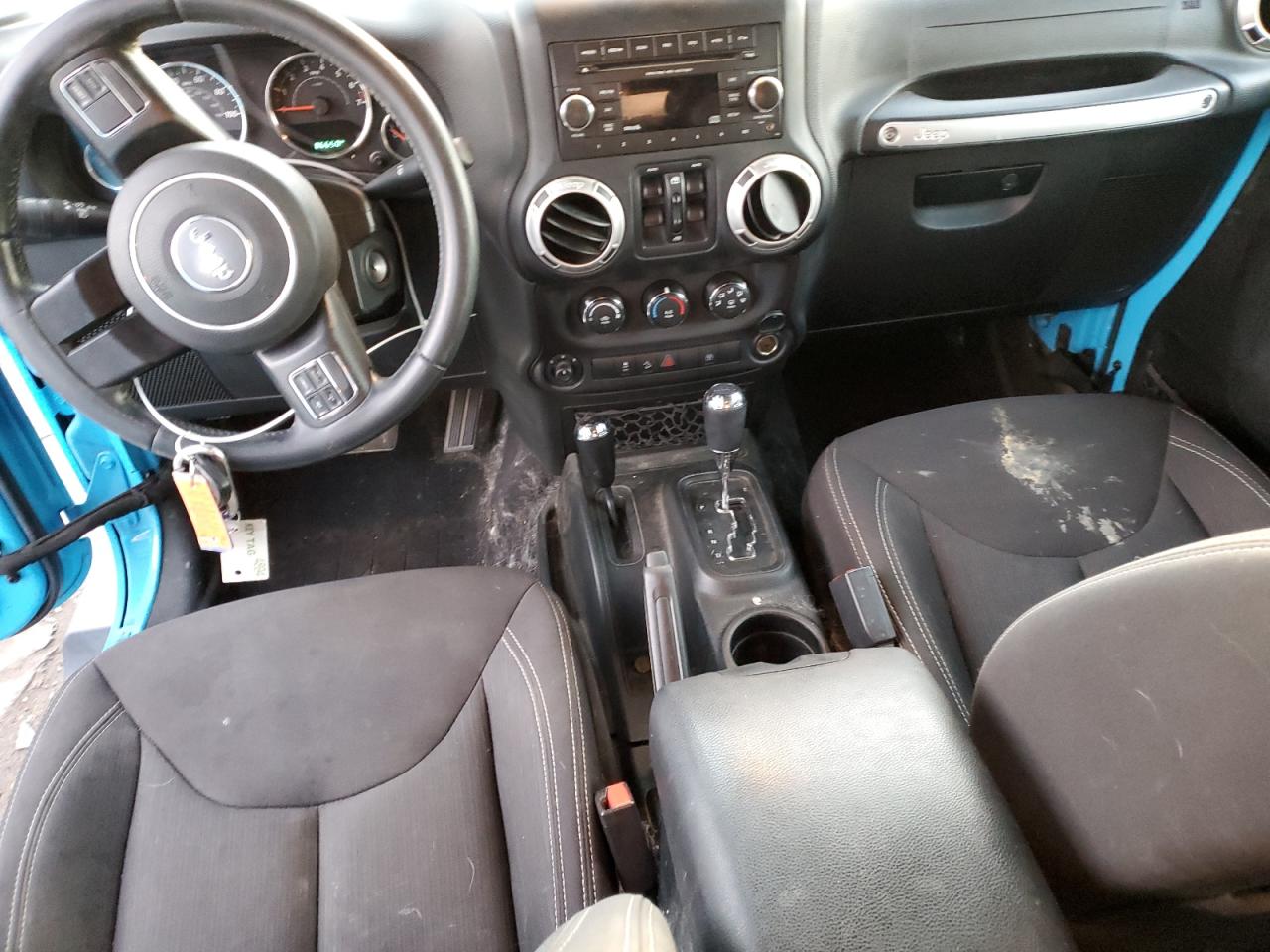 2018 Jeep Wrangler Unlimited Sahara Синий vin: 1C4BJWEG3JL918839