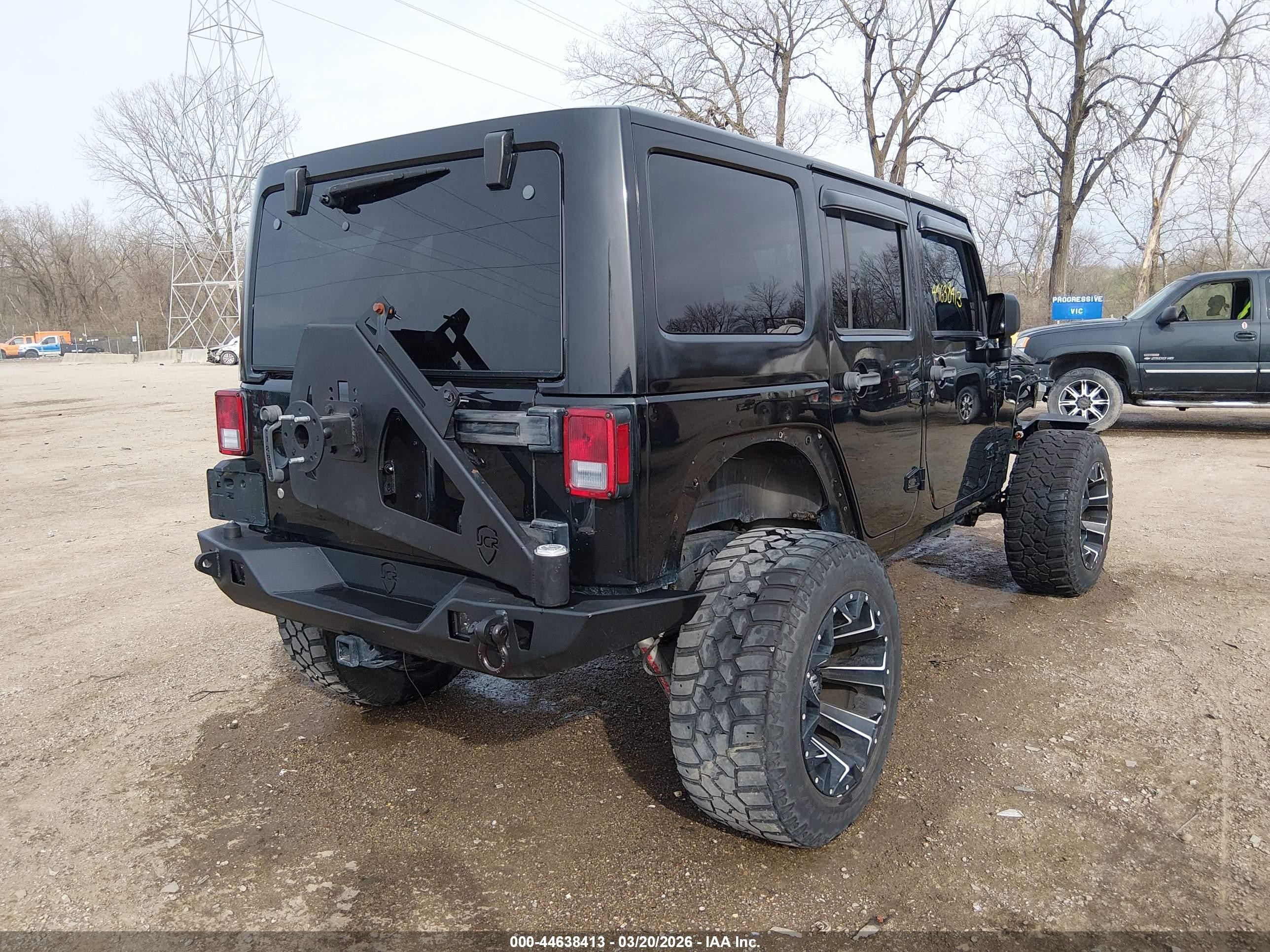 2015 Jeep Wrangler Unlimited Sahara Черный vin: 1C4BJWEG4FL691944