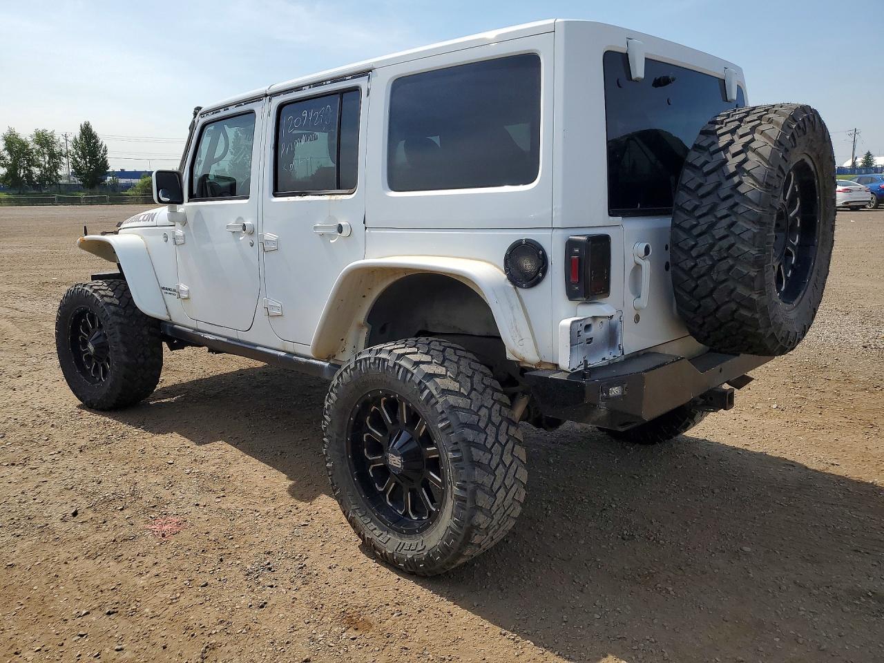 2012 Jeep Wrangler Unlimited Sahara Белый vin: 1C4BJWEG5CL112598