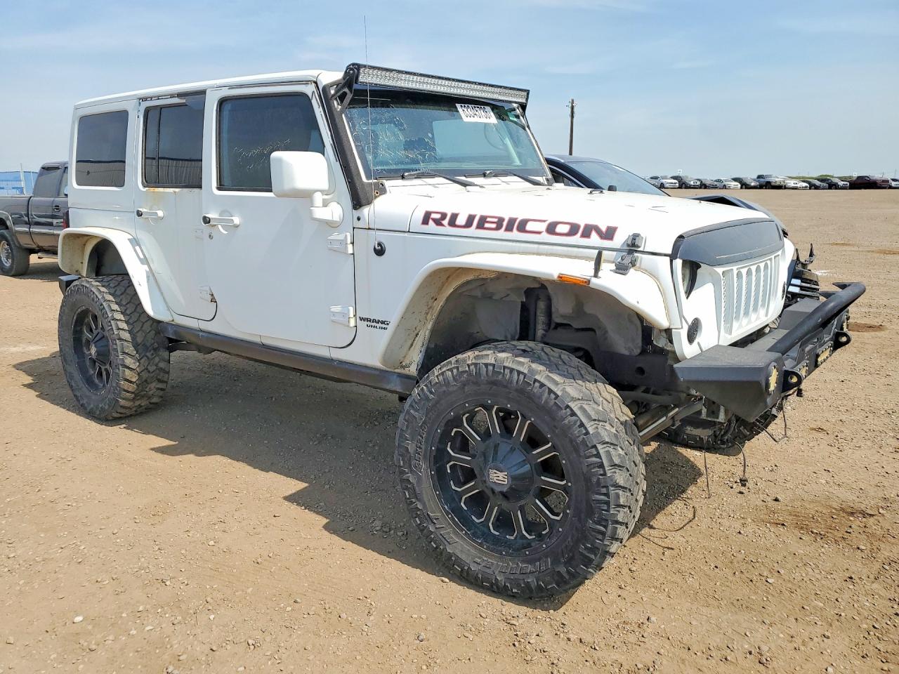 2012 Jeep Wrangler Unlimited Sahara Белый vin: 1C4BJWEG5CL112598