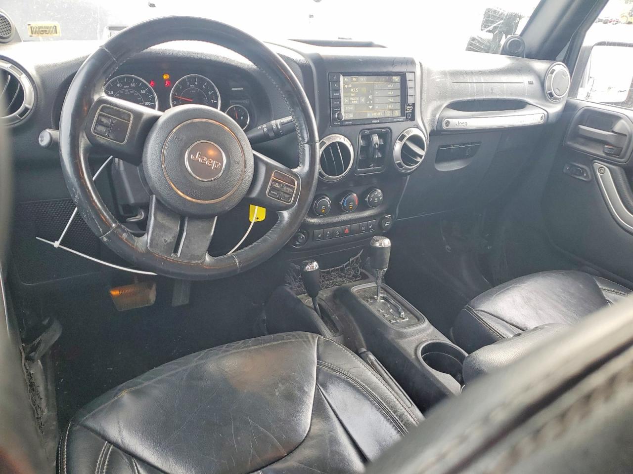 2013 Jeep Wrangler Unlimited Sahara Black vin: 1C4BJWEG5DL675376