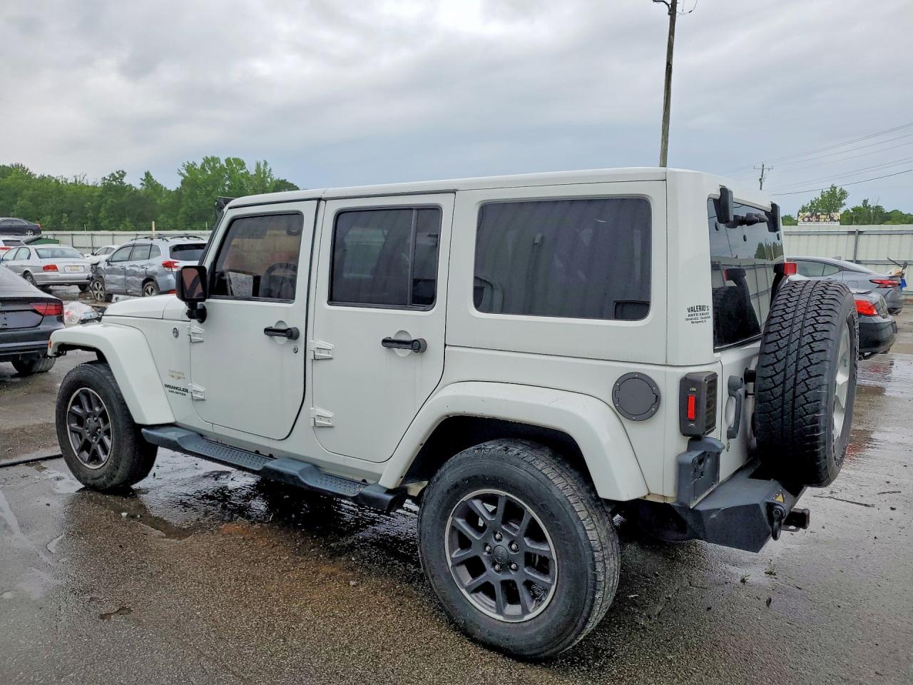 2014 Jeep Wrangler Unlimited Sahara Белый vin: 1C4BJWEG5EL146902