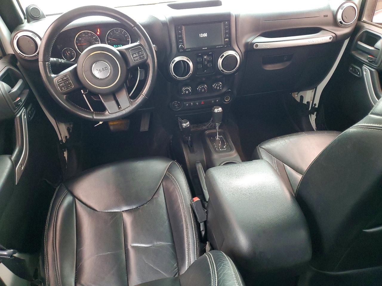 2014 Jeep Wrangler Unlimited Sahara Белый vin: 1C4BJWEG5EL146902