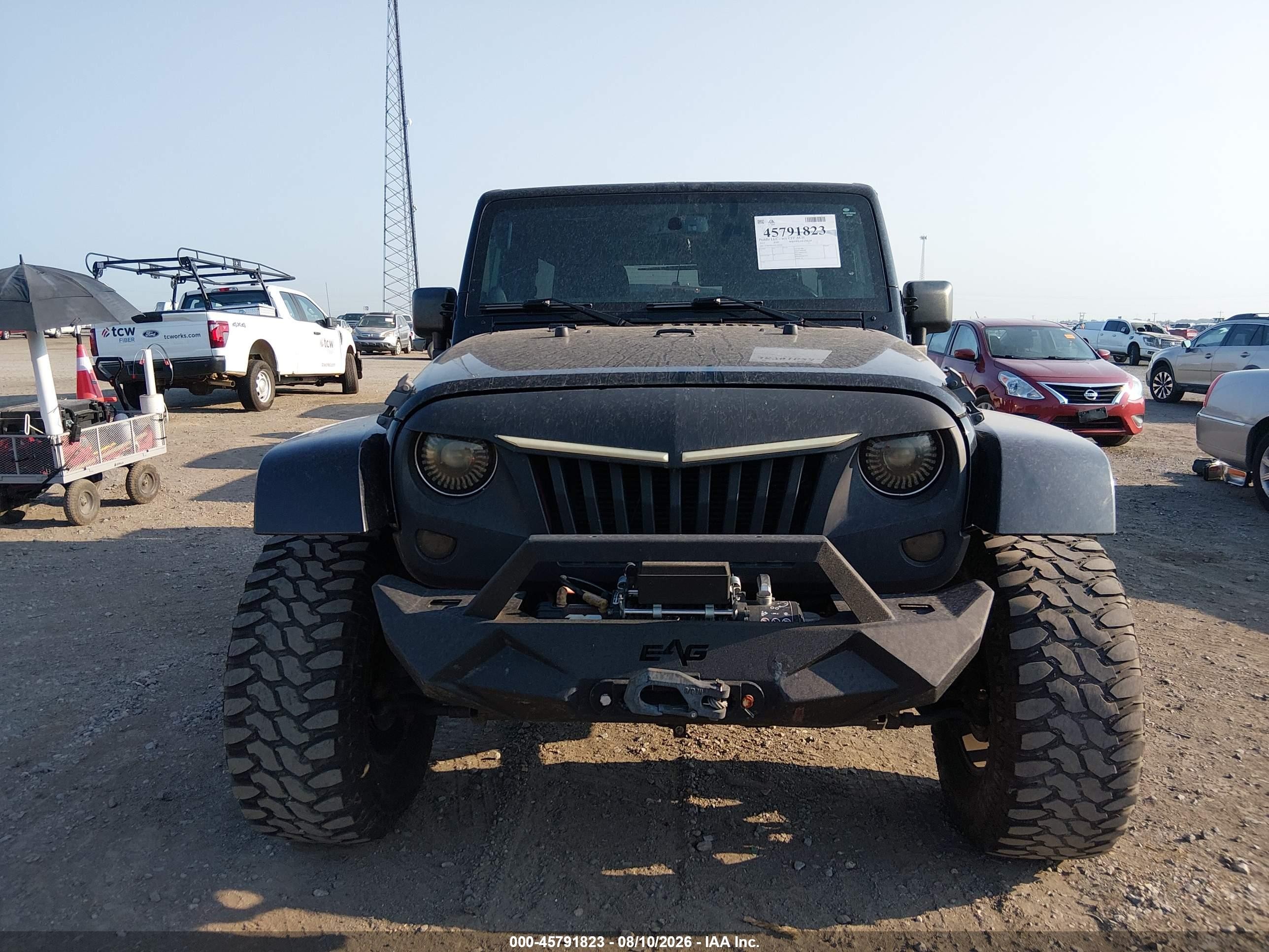 2014 Jeep Wrangler Unlimited Dragon Edition Black vin: 1C4BJWEG5EL185506