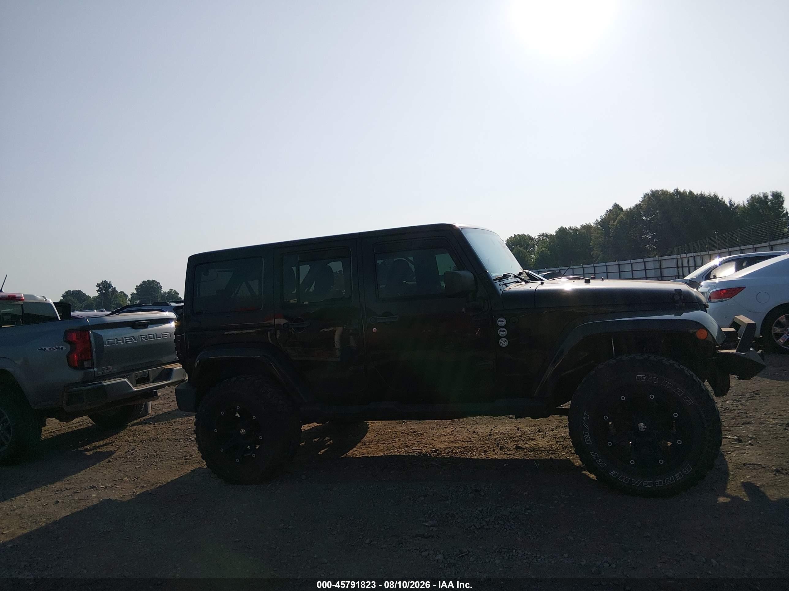 2014 Jeep Wrangler Unlimited Dragon Edition Black vin: 1C4BJWEG5EL185506