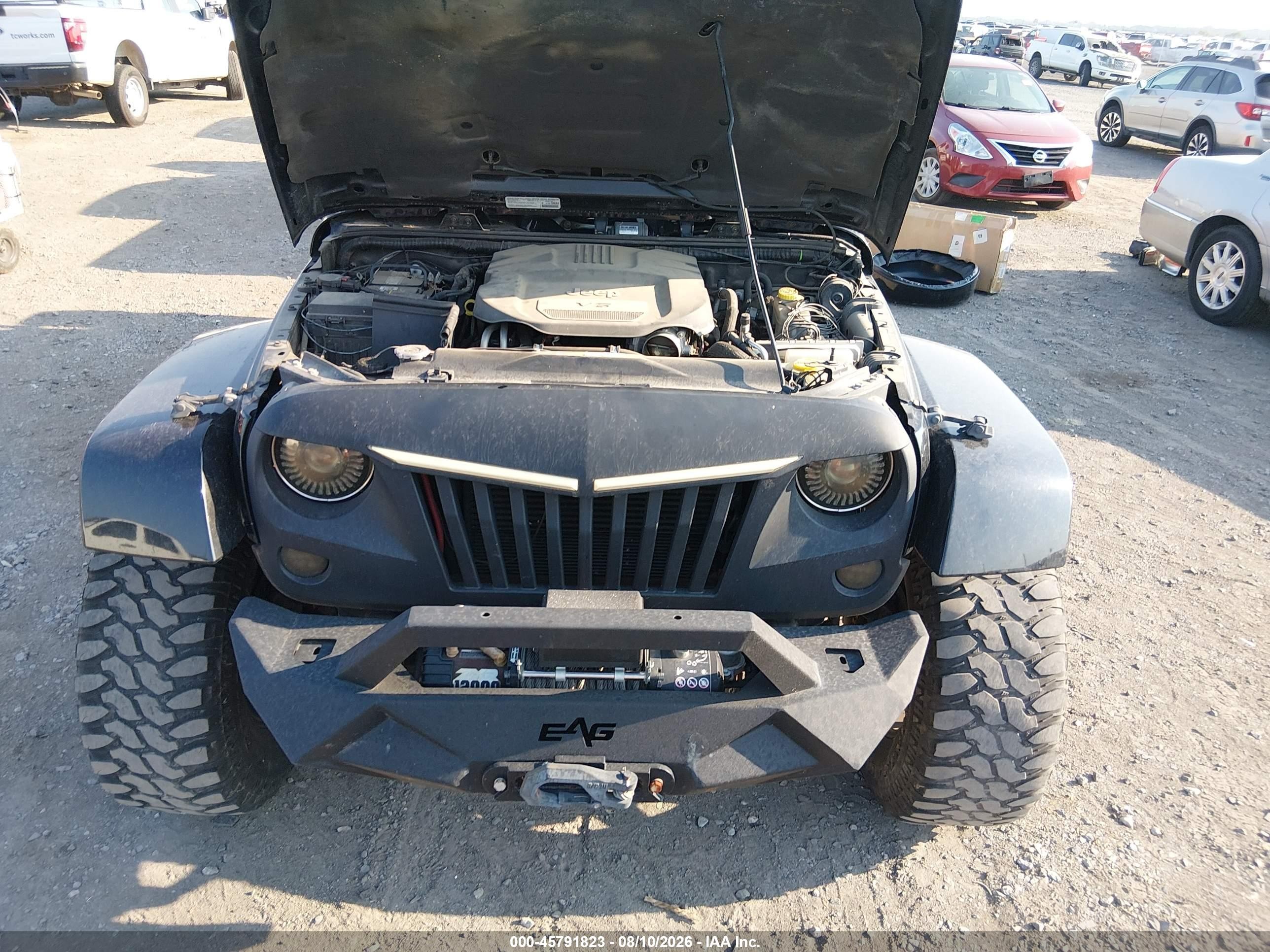 2014 Jeep Wrangler Unlimited Dragon Edition Black vin: 1C4BJWEG5EL185506