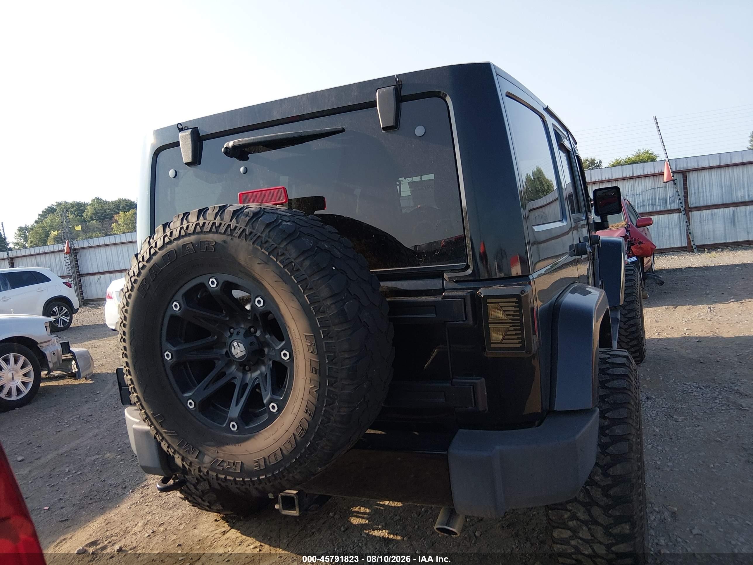 2014 Jeep Wrangler Unlimited Dragon Edition Black vin: 1C4BJWEG5EL185506