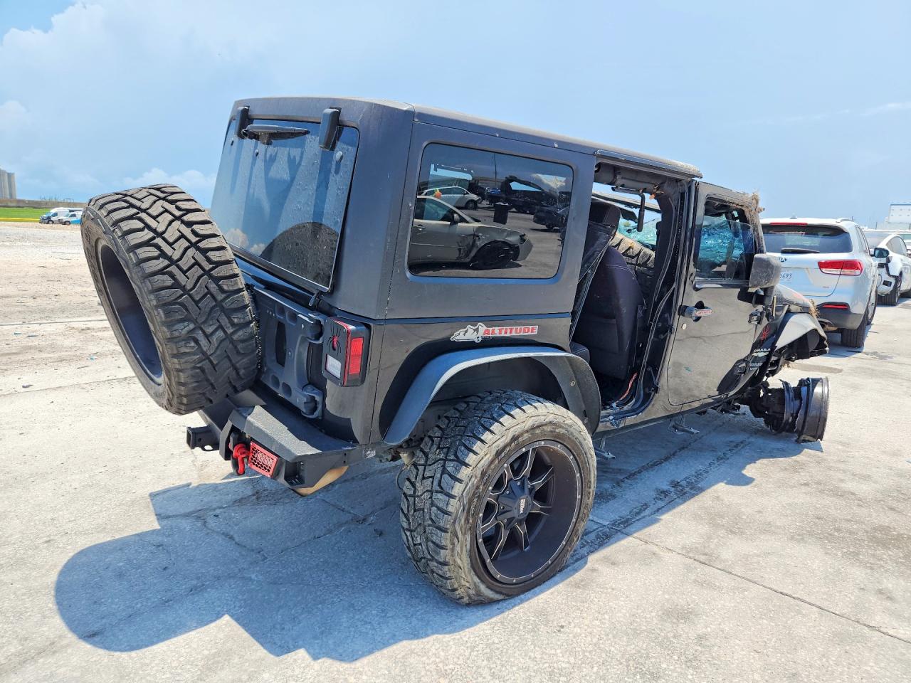 2014 Jeep Wrangler Unlimited Sahara Black vin: 1C4BJWEG5EL197848