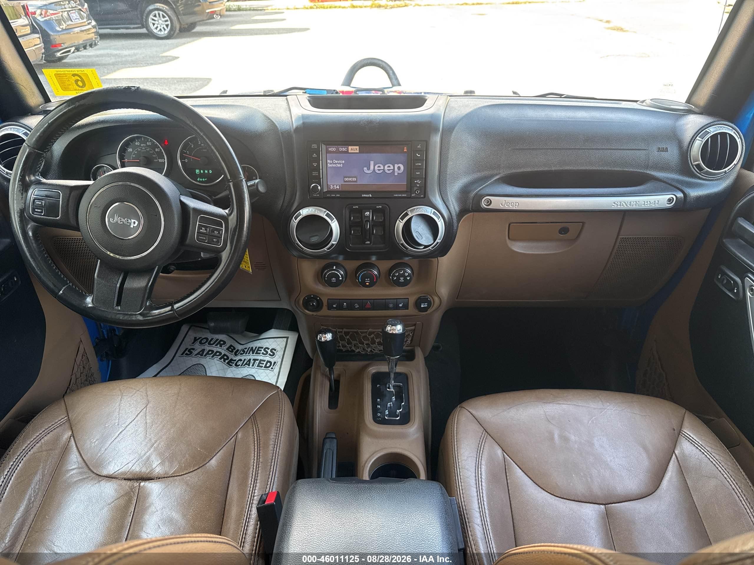 2015 Jeep Wrangler Unlimited Sahara Blue vin: 1C4BJWEG5FL591285