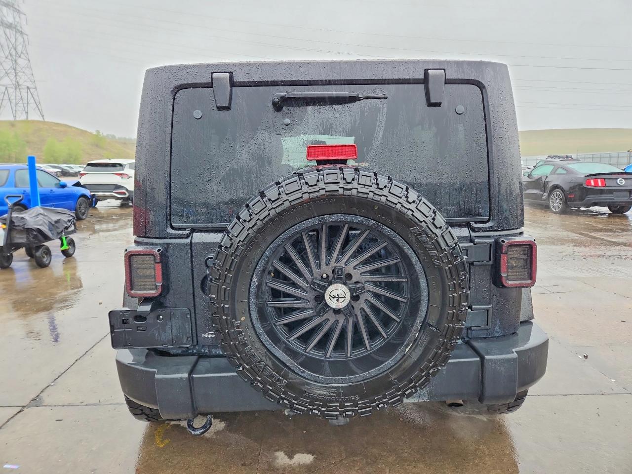 2015 Jeep Wrangler Unlimited Sahara Black vin: 1C4BJWEG5FL643515