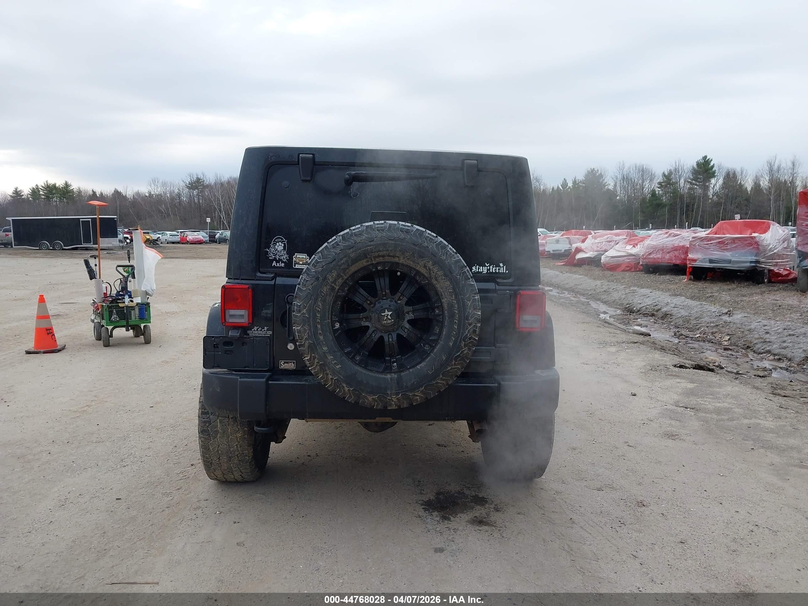 2016 Jeep Wrangler Unlimited Sahara Black vin: 1C4BJWEG5GL111201