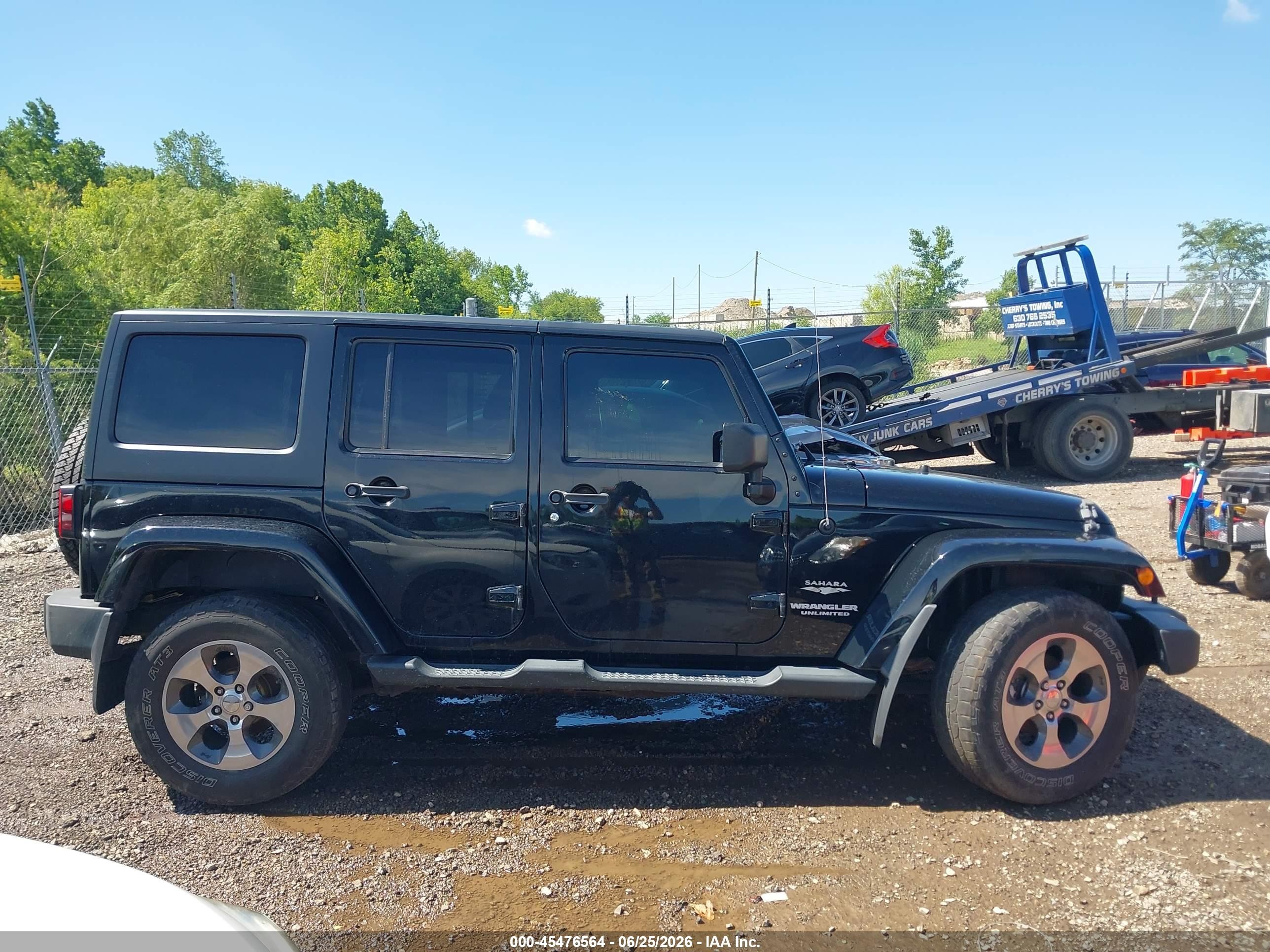 2012 Jeep Wrangler Unlimited Sahara Черный vin: 1C4BJWEG6CL179484