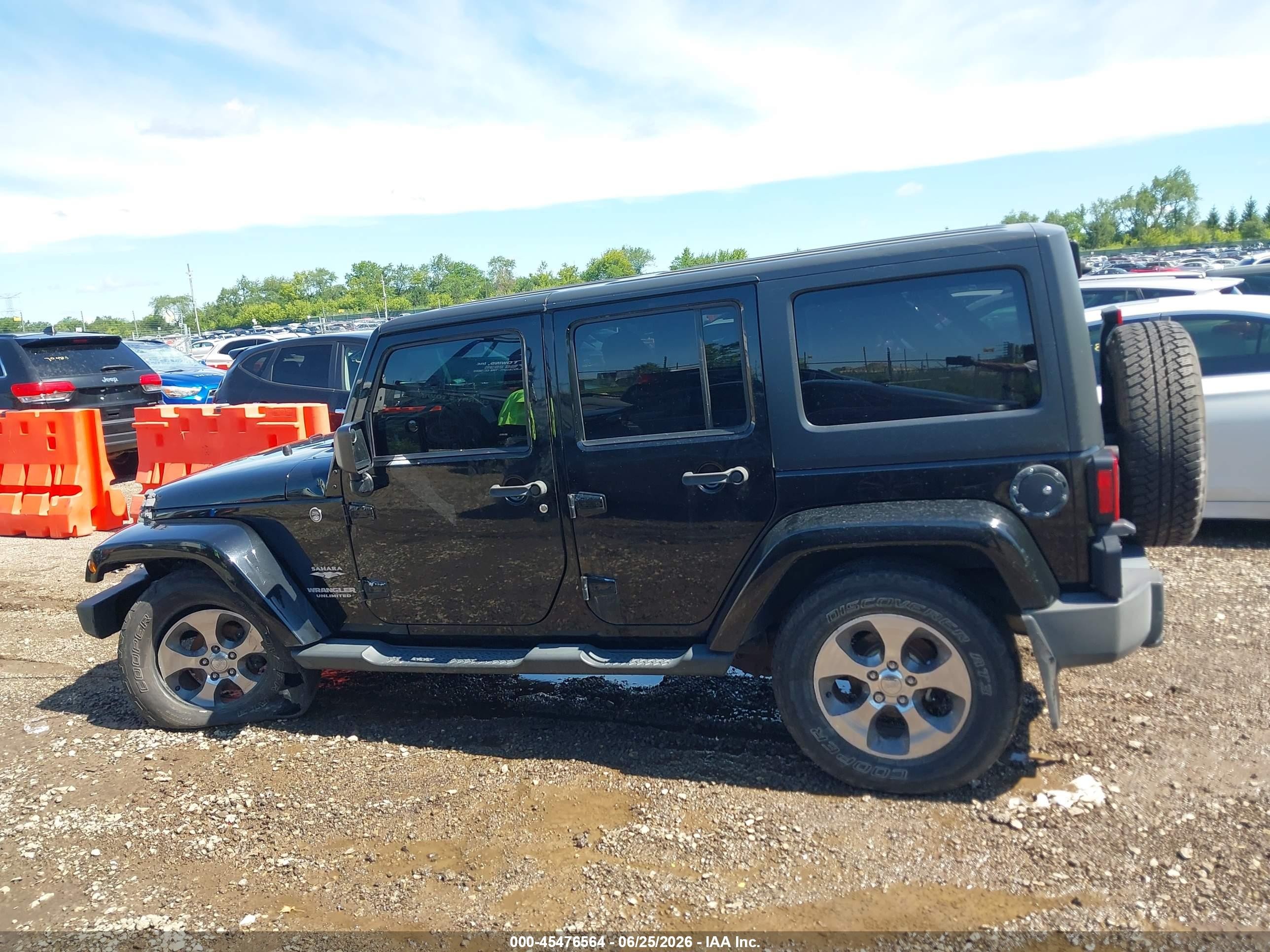 2012 Jeep Wrangler Unlimited Sahara Черный vin: 1C4BJWEG6CL179484