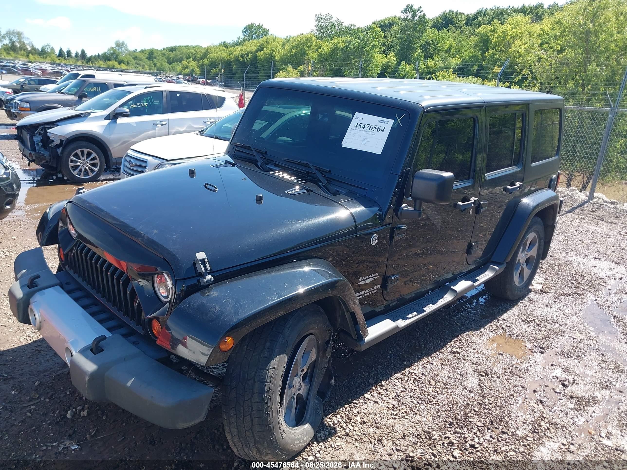 2012 Jeep Wrangler Unlimited Sahara Черный vin: 1C4BJWEG6CL179484