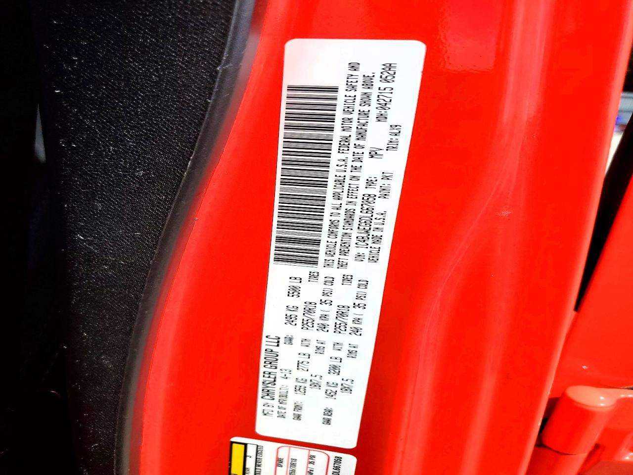 2013 Jeep Wrangler Unlimited Sahara Red vin: 1C4BJWEG6DL667058