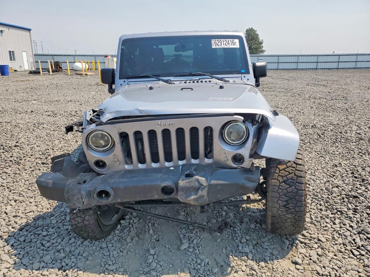 2014 Jeep Wrangler Unlimited Sahara Silver vin: 1C4BJWEG6EL150487