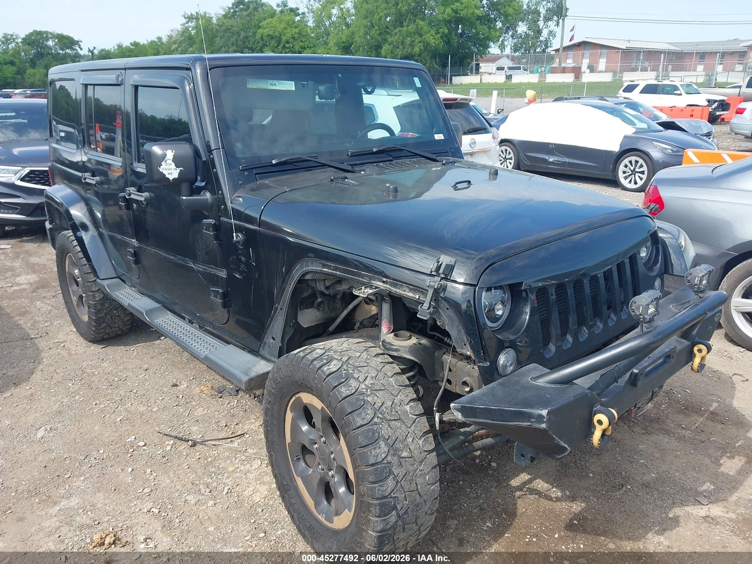 2014 Jeep Wrangler Unlimited Dragon Edition Black vin: 1C4BJWEG6EL199401