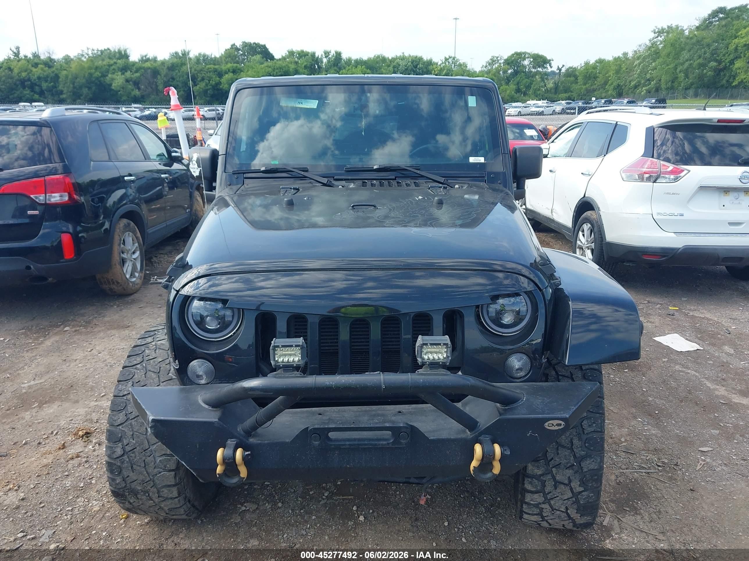 2014 Jeep Wrangler Unlimited Dragon Edition Black vin: 1C4BJWEG6EL199401