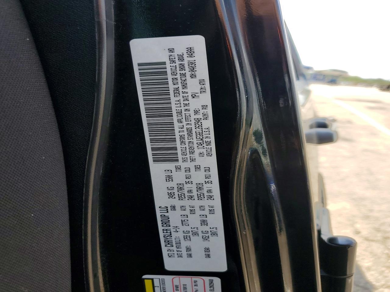 2014 Jeep Wrangler Unlimited Sahara Black vin: 1C4BJWEG6EL262948