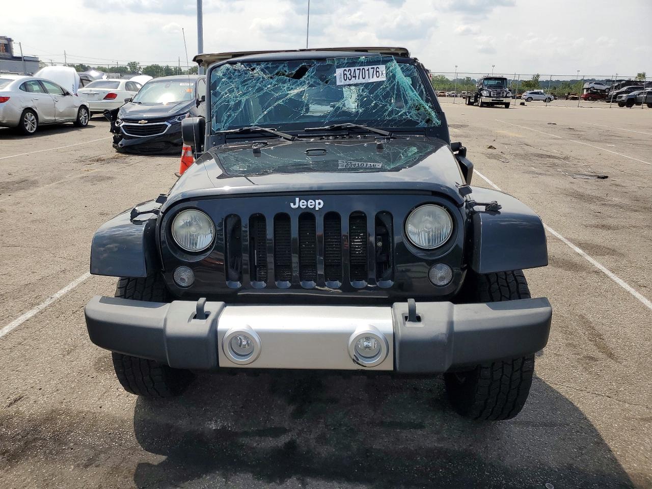 2014 Jeep Wrangler Unlimited Sahara Black vin: 1C4BJWEG6EL262948