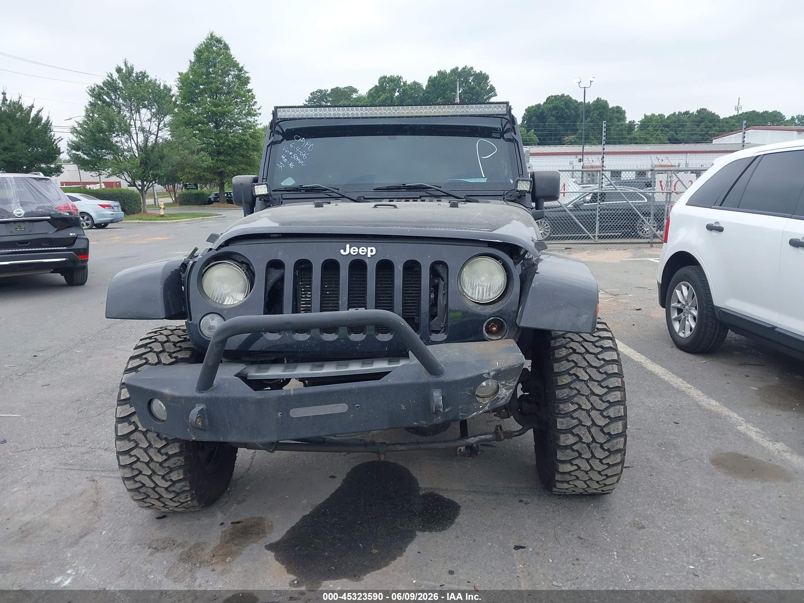 2015 Jeep Wrangler Unlimited Sahara Черный vin: 1C4BJWEG6FL504414