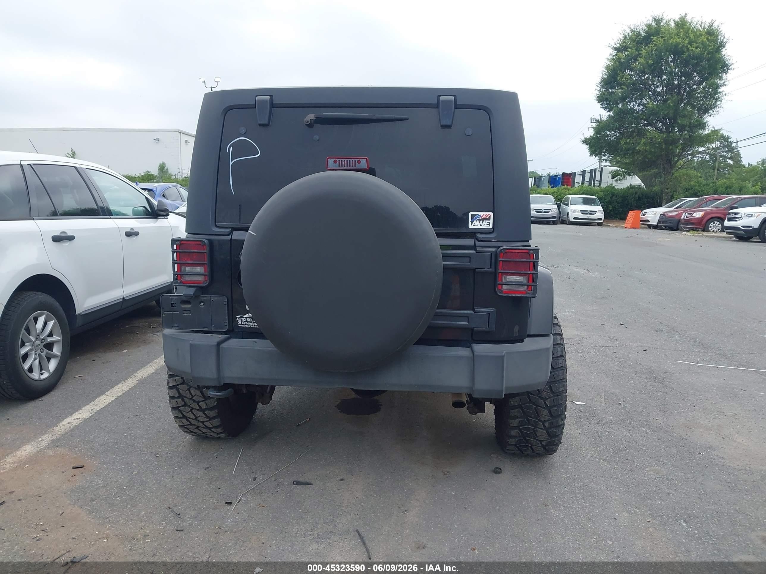 2015 Jeep Wrangler Unlimited Sahara Черный vin: 1C4BJWEG6FL504414