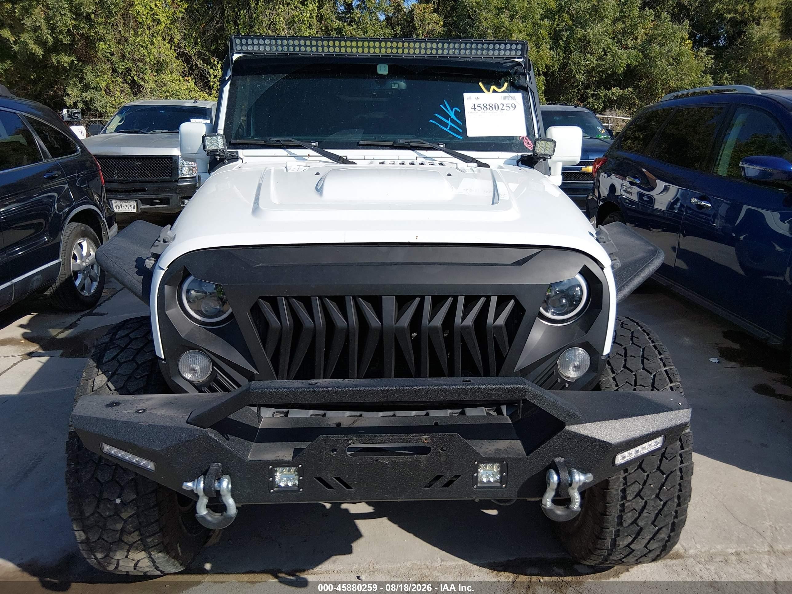 2015 Jeep Wrangler Unlimited Altitude Yellow vin: 1C4BJWEG6FL696708