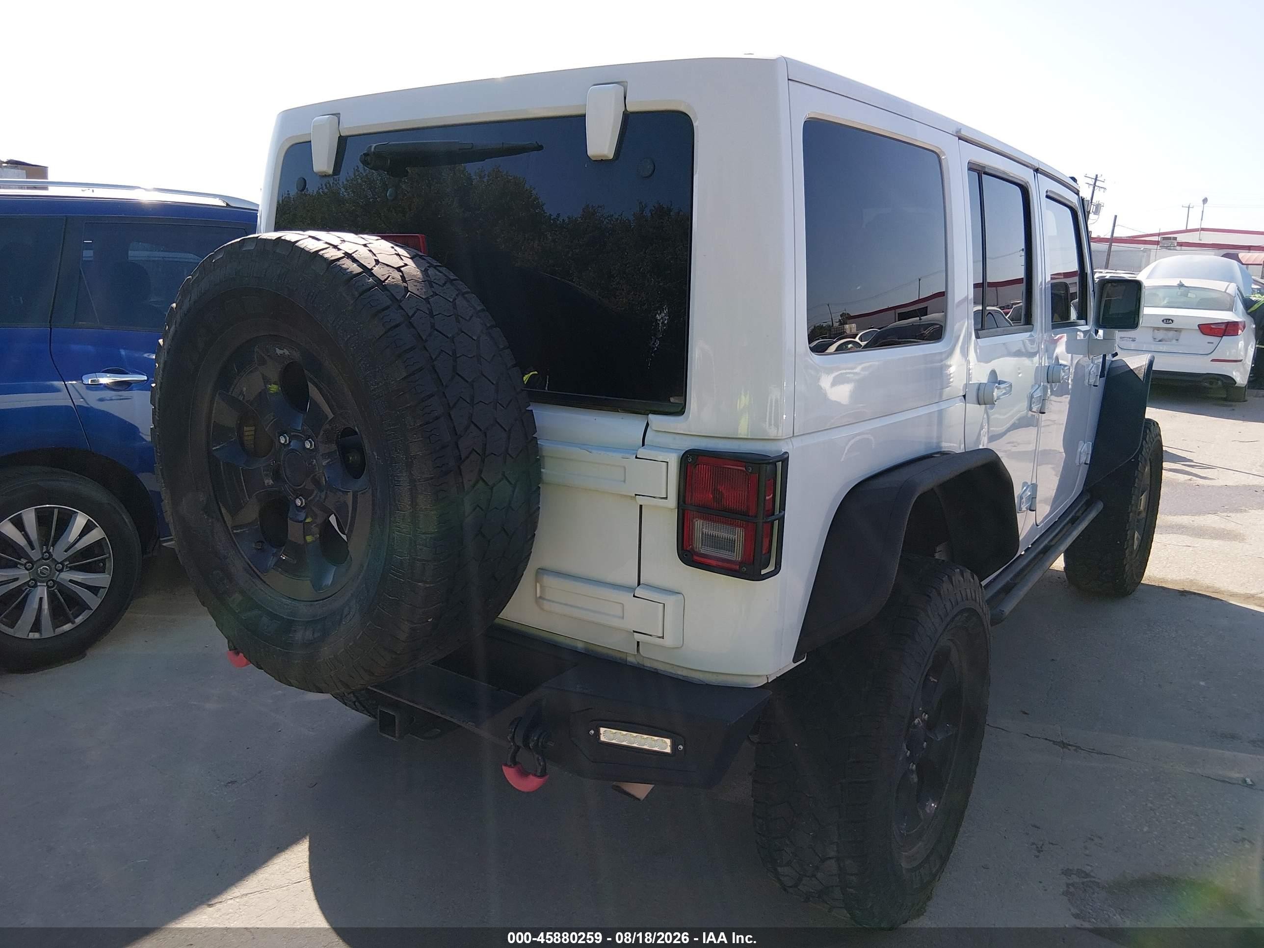 2015 Jeep Wrangler Unlimited Altitude Yellow vin: 1C4BJWEG6FL696708