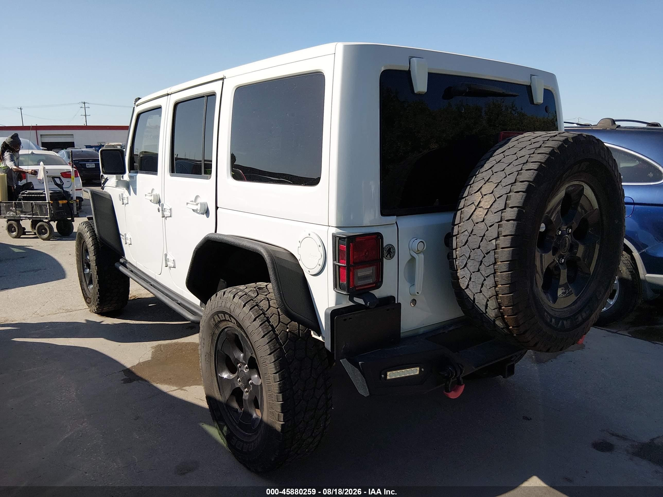 2015 Jeep Wrangler Unlimited Altitude Yellow vin: 1C4BJWEG6FL696708