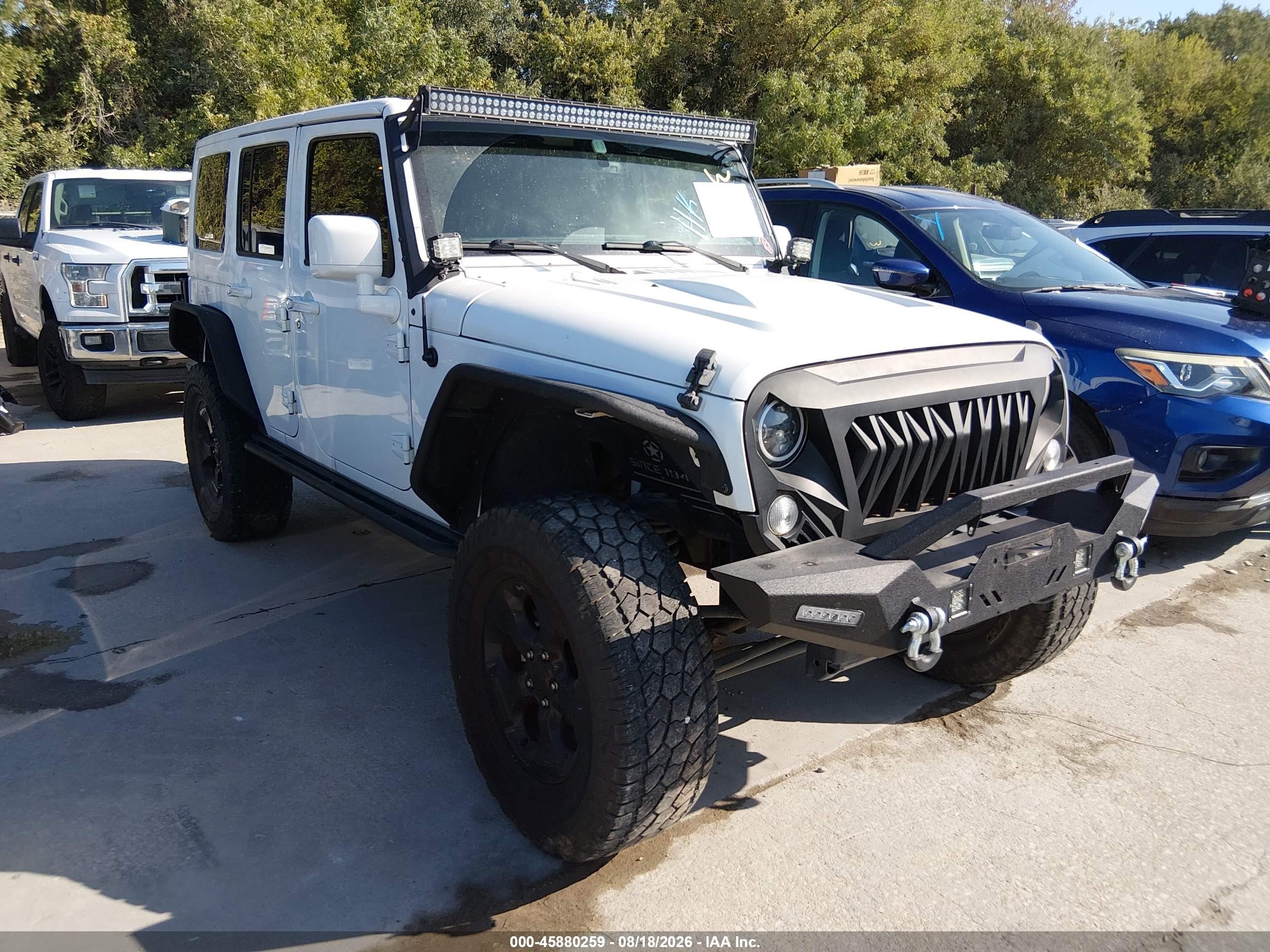 2015 Jeep Wrangler Unlimited Altitude Yellow vin: 1C4BJWEG6FL696708