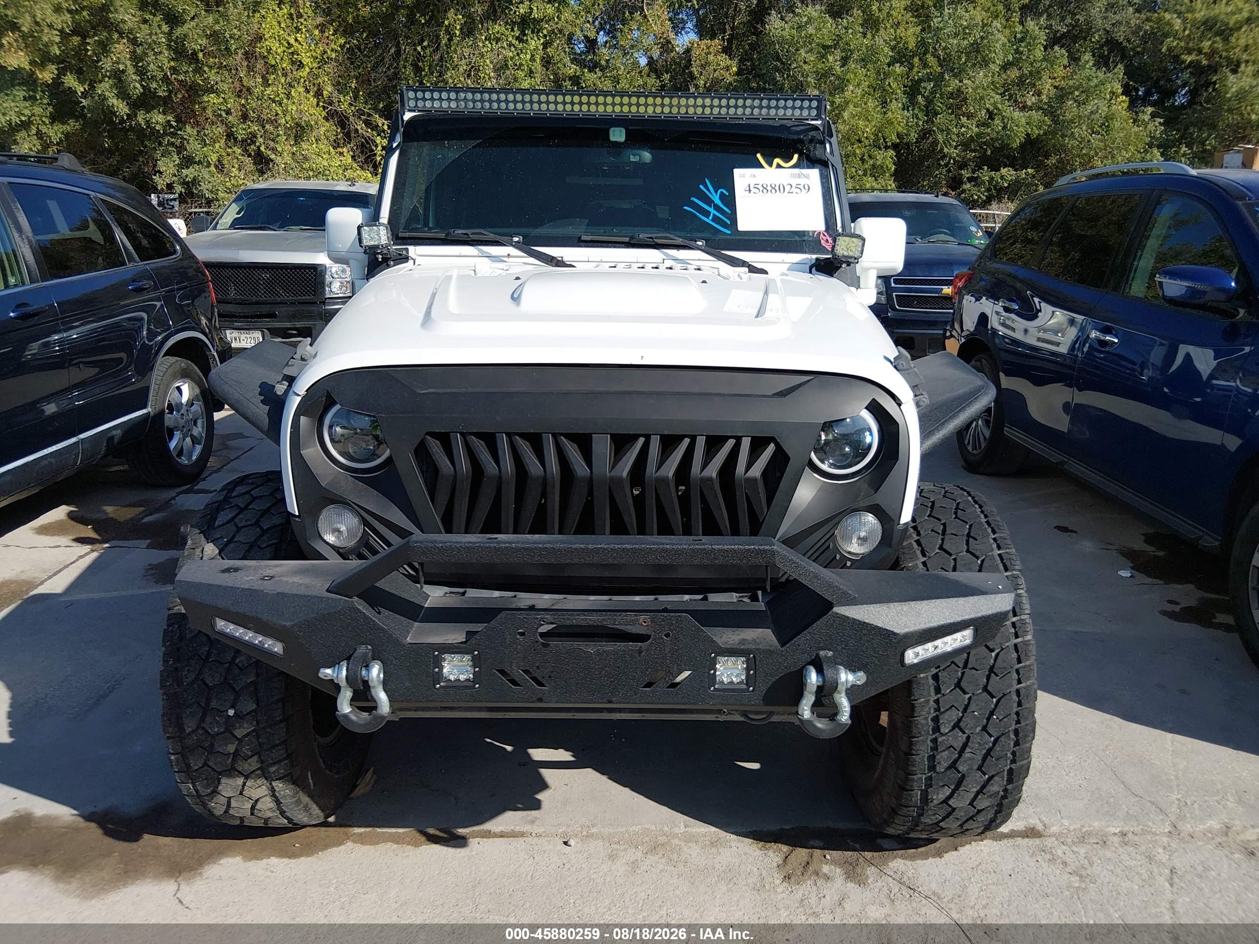 2015 Jeep Wrangler Unlimited Altitude Yellow vin: 1C4BJWEG6FL696708
