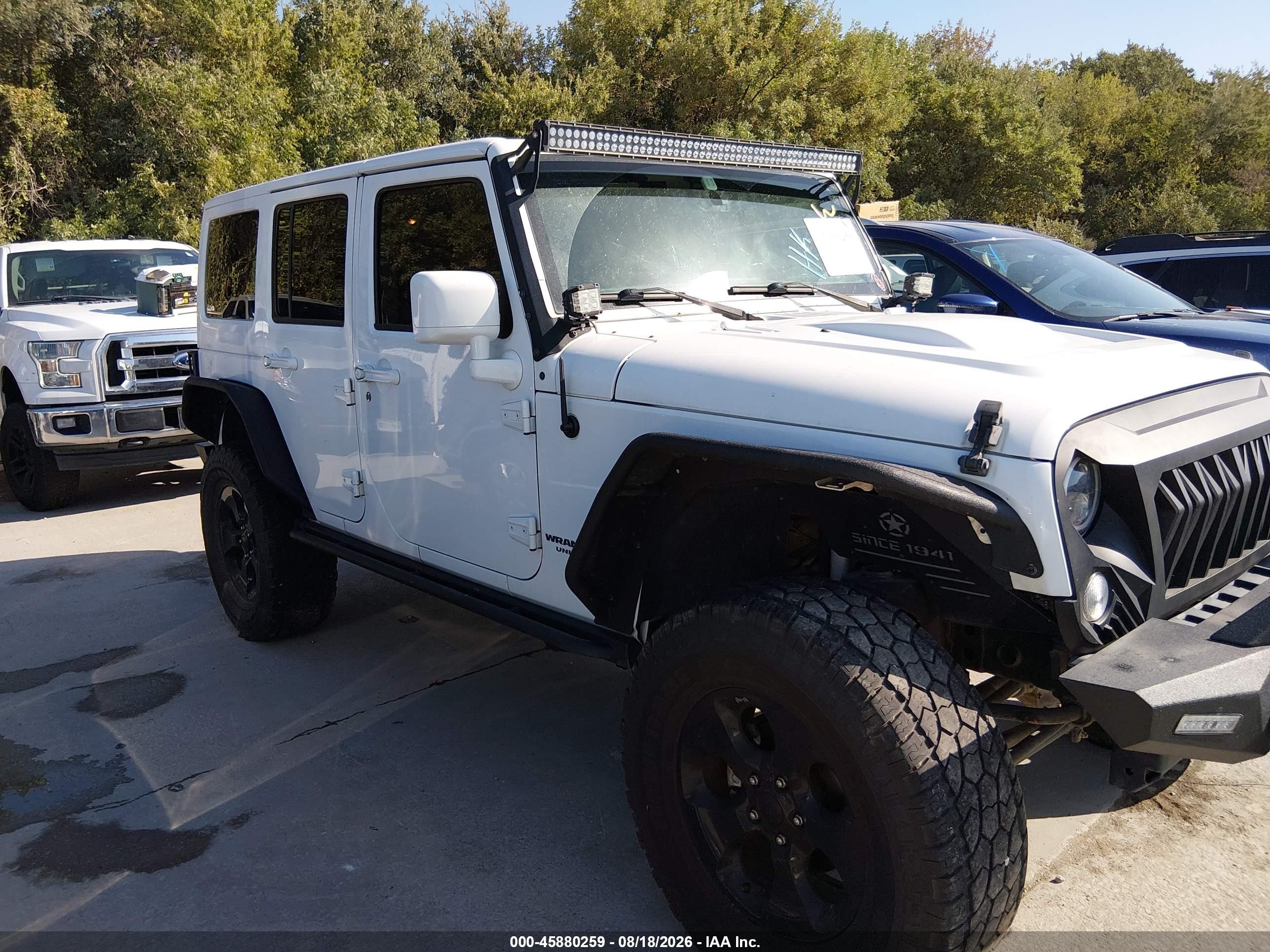 2015 Jeep Wrangler Unlimited Altitude Yellow vin: 1C4BJWEG6FL696708
