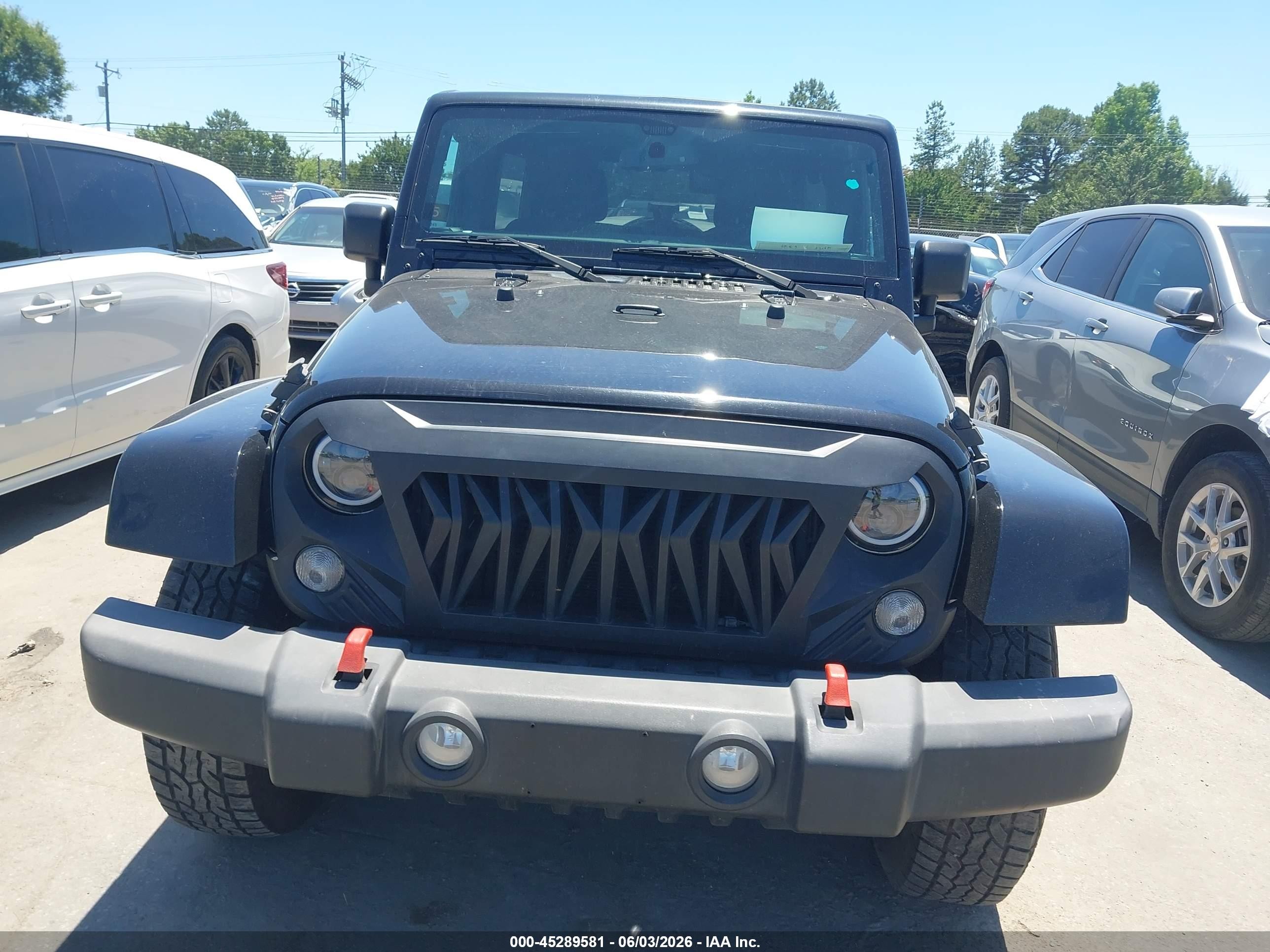 2015 Jeep Wrangler Unlimited Sahara Black vin: 1C4BJWEG6FL739640